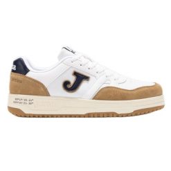 Buty Sportowe Joma C.attica Men 2533 Biało-Beżowe białe. Białe buty sportowe na co dzień męskie ze skóry, bez zapięcia. Za 350.80 zł.