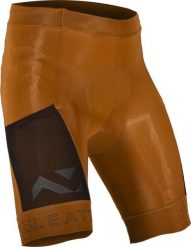 Spodenki rowerowe LEATT Shorts MTB Endurance 5.0. Brązowe szorty męskie LEATT, bez wzorów, z materiału. Za 449.65 zł.