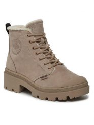 Palladium Trapery Pallabase Nbk Zip Wl 98867-211-M Szary. Szare trapery damskie Palladium, ze skóry, bez obcasa. Za 659.99 zł.