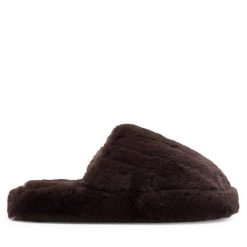 Kapcie DeeZee. Brązowe kapcie damskie DeeZee. Za 79.99 zł.