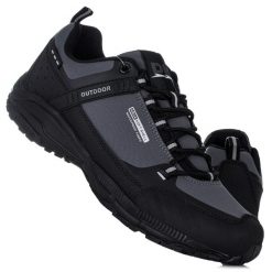 Buty męskie sportowe trekkingowe DK PREDATOR SOFTSHELL. Czarne buty trekkingowe męskie DK, z softshellu, bez zapięcia. Za 169.00 zł.