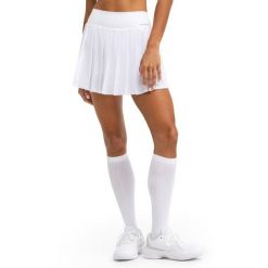 Damskie spódnico-spodenki tenisowe Siroko Flow Femme White. Białe szorty damskie SIROKO, bez wzorów, z materiału, z podwyższonym stanem. Za 171.00 zł.
