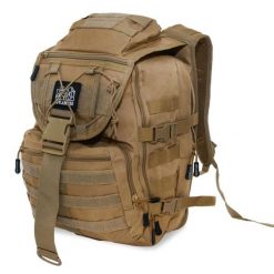 Plecak turystyczny survivalowy OFFLANDER 25l khaki. Brązowe plecaki damskie OFFLANDER, bez wzorów, z materiału. Za 161.76 zł.