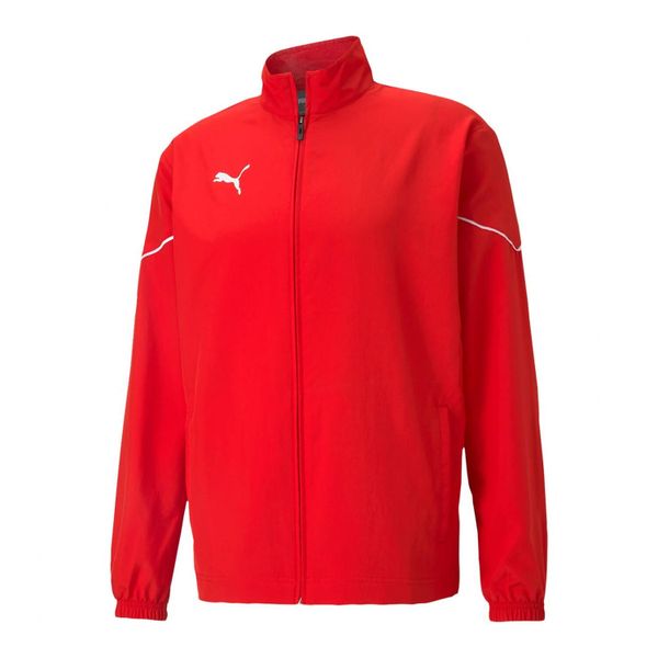 Męska Kurtka Boczna TeamRISE. Czerwone kurtki męskie Puma, m, bez wzorów, sportowe, bez kaptura. Za 236.99 zł.