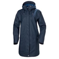 Damska kurtka wodoodporna Helly Hansen moss. Niebieskie kurtki damskie Helly Hansen, bez kaptura. Za 489.99 zł.