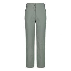 Spodnie damskie narciarskie CMP 3W18596N. Zielone spodnie dresowe damskie CMP, na zimę, xl, bez wzorów. W wyprzedaży za 579.25 zł.