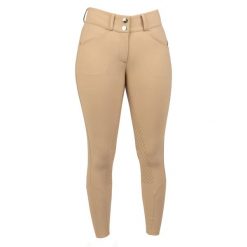 Damskie spodnie jeździeckie o pełnej przyczepności Kentucky Horsewear Miami. Brązowe spodnie materiałowe damskie KENTUCKY HORSEWEAR, bez wzorów, z materiału. Za 720.00 zł.