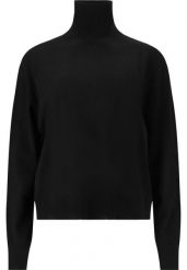 Damski sweter z golfem Athlecia Dava. Czarne golfy damskie Athlecia, bez wzorów, z elastanu, bez ramiączek. Za 194.00 zł.