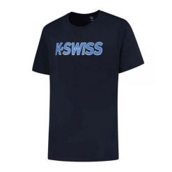 Kswiss Essentials T-shirt. Niebieskie t-shirty damskie K-Swiss, bez wzorów, bez kołnierzyka. Za 141.50 zł.