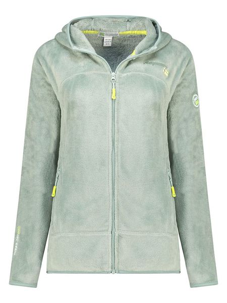 ANAPURNA Kurtka polarowa "Uternel" w kolorze miętowym rozmiar: L. Zielone kurtki damskie ANAPURNA, l, bez wzorów, z polaru, bez kaptura. Za 97.51 zł.