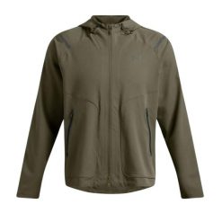 Kurtka Under Armour Unstoppable Left Chest. Czarne kurtki męskie Under Armour, s, bez wzorów, z materiału, bez kaptura. Za 467.90 zł.