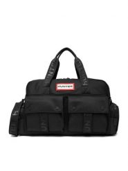 Hunter Torba weekendowa C-HTR-K-009-06 Czarny. Czarne torebki klasyczne damskie Hunter, bez wzorów, z materiału, bez dodatków. Za 239.99 zł.
