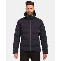Męska kurtka ocieplana Kilpi TASHA-M. Czarne kurtki męskie Kilpi, m, bez wzorów, sportowe, bez kaptura. Za 565.99 zł.