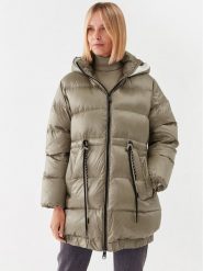 Deha Kurtka puchowa D73880 Beżowy Regular Fit. Brązowe kurtki damskie Deha, l, bez wzorów, z puchu, bez kaptura. Za 1,889.00 zł.