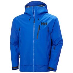 Kurtka turystyczna Helly Hansen Odin 9 Worlds 3.0. Niebieskie kurtki męskie Helly Hansen, m, bez wzorów, bez kaptura. W wyprzedaży za 1,897.50 zł.