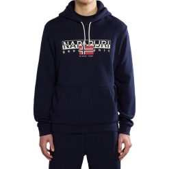 Bluza męska Napapijri B-Aylmer H. Niebieskie bluzy bez kaptura męskie Napapijri, l. Za 279.99 zł.