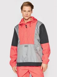 Adidas Kurtka anorak Adventure Blocked HF4778 Szary Relaxed Fit. Szare kurtki męskie Adidas, m, bez wzorów, z syntetyku, bez kaptura. Za 449.99 zł.