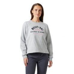 Sweter damski Helly Hansen Bliss. Szare swetry klasyczne damskie Helly Hansen, na zimę, bez kołnierzyka. Za 425.50 zł.