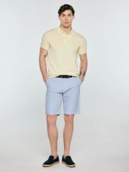 Koszulka męska polo żółta Wladym 200. Żółte koszulki polo męskie Big Star, na lato, l, bez wzorów, z dzianiny, bez ramiączek. Za 139.99 zł.