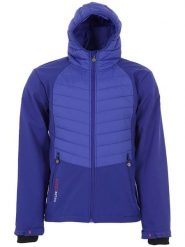 Peak Mountain Kurtka softshellowa "Cander" w kolorze fioletowo-niebieskim rozmiar: XXL. Fioletowe kurtki outdoor męskie Peak Mountain, m, bez wzorów, bez kaptura. Za 294.95 zł.
