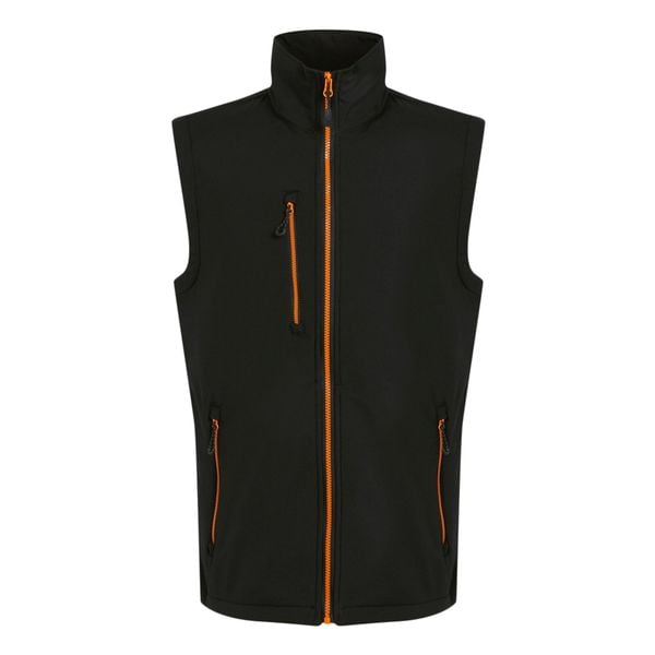 Bezrękawnik Softshell Męski Navigate 2warstwowy. Brązowe kamizelki męskie Regatta, m, bez wzorów, z softshellu, bez kaptura. Za 129.99 zł.