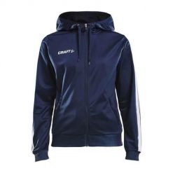 Bluza treningowa damska Craft Fullzip Pro Control. Niebieskie bluzy z kapturem damskie Craft, m. Za 338.00 zł.