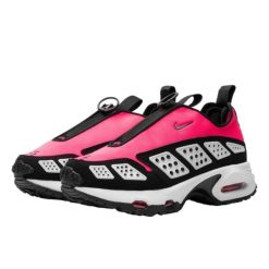 Buty do chodzenia dla dorosłych Air Max Sunder Hyper Pink Black. Czerwone buty sportowe na co dzień męskie Nike, z meshu, bez zapięcia, trekkingowe, nike air max. Za 652.02 zł.