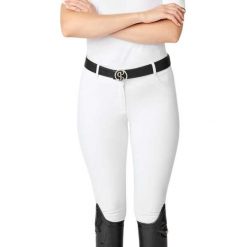 Damskie spodnie konkursowe o średniej przyczepności PS of Sweden Louisa. Białe spodnie materiałowe damskie PS OF SWEDEN, bez wzorów, sportowe. Za 738.00 zł.