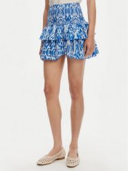 ONLY Spódnica mini Nadja 15351182 Niebieski Regular Fit. Niebieskie spódniczki damskie Only, xs, bez wzorów, z bawełny, mini. Za 89.99 zł.