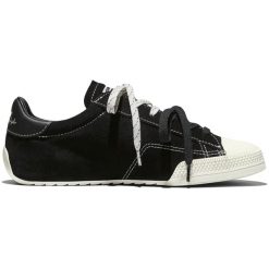 Buty sportowe Converse Chuck Taylor Lo. Czarne buty sportowe na co dzień damskie Converse, z zamszu, bez zapięcia. Za 590.00 zł.
