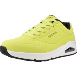 Buty SKECHERS UNO - STAND ON AIR Żółty. Żółte buty fitness męskie Skechers. Za 368.99 zł.