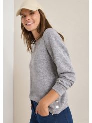 Cecil Sweter w kolorze szarym rozmiar: S. Szare swetry klasyczne damskie Cecil, s, bez kołnierzyka. Za 157.95 zł.