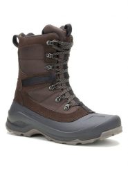 Kamik Skórzane kozaki zimowe "Empirex" w kolorze brązowym rozmiar: 45. Brązowe buty zimowe męskie Kamik, na zimę, z materiału, bez zapięcia. Za 223.99 zł.