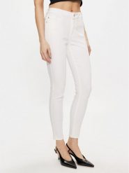 Morgan Jeansy 241-POLIA1 Écru Skinny Fit. Jeansy damskie Morgan. Za 199.99 zł.