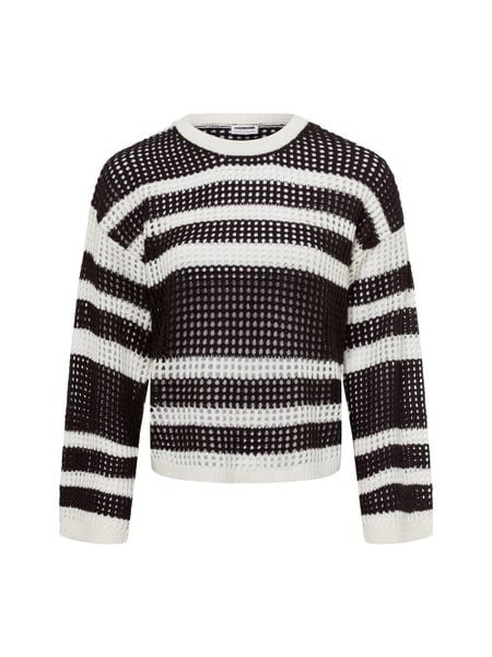 Noisy May Sweter - NMJola Kobiety Sztuczne włókno czarny|biały, XS. Białe swetry klasyczne damskie Noisy may, xs, z dzianiny, bez kołnierzyka. Za 159.95 zł.