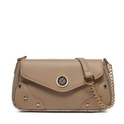 Torebka Monnari. Brązowe listonoszki damskie Monnari, bez wzorów, bez dodatków. Za 229.99 zł.