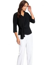 WITT WEIDEN Bluzka w kolorze czarnym rozmiar: 52. Czarne bluzki damskie WITT WEIDEN, bez wzorów, bez kołnierzyka, bez ramiączek. Za 56.79 zł.