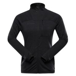 Bluza damska trekkingowa szybkoschnąca Alpine Pro Onneca 3. Czarne bluzy bez kaptura damskie Alpine Pro. W wyprzedaży za 229.00 zł.