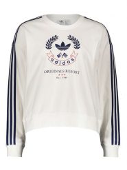 Adidas Bluza w kolorze białym rozmiar: 32. Białe bluzy bez kaptura damskie Adidas. Za 100.99 zł.