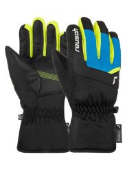 Reusch Rękawiczki funkcyjne "Bennet" w kolorze czarno-błękitnym rozmiar: 4,5. Czarne rękawiczki dziecięce REUSCH, ze skóry, bez ramiączek. Za 115.55 zł.