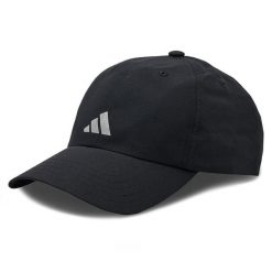 Czapka z daszkiem adidas. Czarne czapki męskie Adidas, bez wzorów. Za 69.99 zł.