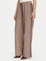 Liu Jo Sport Spodnie materiałowe TF6148 T692A Brązowy jasny Regular Fit. Brązowe spodnie materiałowe damskie Liu Jo Sport, bez wzorów, z materiału, sportowe. Za 689.99 zł.