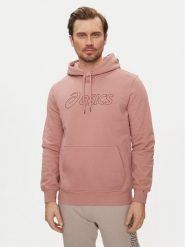 Asics Bluza Oth 2031E187 Czerwony Regular Fit. Czerwone bluzy bez kaptura męskie Asics, m, z bawełny. Za 189.99 zł.