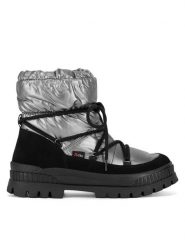 Rieker Revolution Lifestyle Śniegowce W2170-42 Szary. Szare śniegowce damskie Rieker Revolution Lifestyle, ze skóry. Za 399.99 zł.