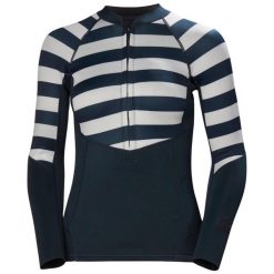 Damska kurtka wodoodporna Helly Hansen Waterwear 2.0. Niebieskie kurtki damskie Helly Hansen, bez wzorów, bez kaptura. Za 579.00 zł.