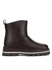 Gino Rossi Botki CASA-24FW302 Brązowy. Brązowe botki damskie Gino Rossi, ze skóry, bez obcasa, na płaskiej podeszwie, bez zapięcia. Za 439.99 zł.