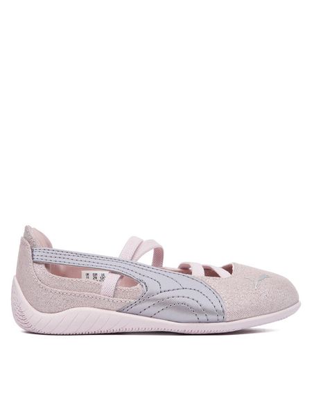 Puma Baleriny Speedcat Ballet Let it Shine Jr 407436 01 Różowy. Czerwone baleriny dziewczęce Puma, bez wzorów, z materiału. Za 269.99 zł.