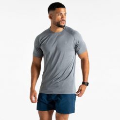 Męska koszulka trekkingowa Accelerate. Szare t-shirty sportowe męskie Dare 2b, m, bez ramiączek, do biegania. Za 122.00 zł.