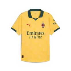 Męska autentyczna trzecia koszulka AC Milan 25/26 PUMA. Zielone t-shirty sportowe męskie Puma, m, bez ramiączek, do piłki nożnej. Za 659.00 zł.
