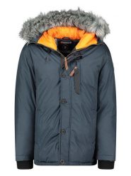 Geographical Norway Parka w kolorze niebieskim rozmiar: XL. Niebieskie parki męskie Geographical Norway, xl, bez wzorów. Za 215.21 zł.